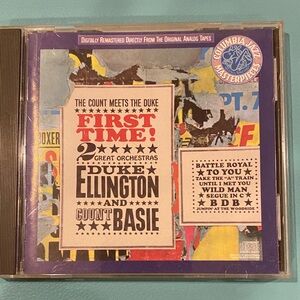 Columbia Jazz Masterpieces CD - Blue and Yellow Cover